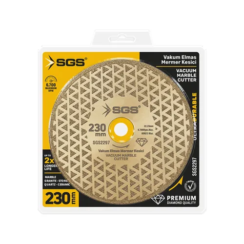 VAKUM ELMAS MERMER KESİCİ 230MM