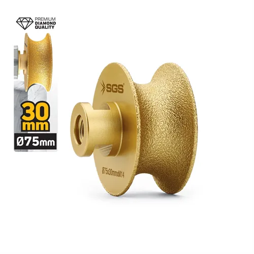 M14-75x30 MM VAKUM ELMAS TAŞLAMA DİSKİ TAM PROFİL