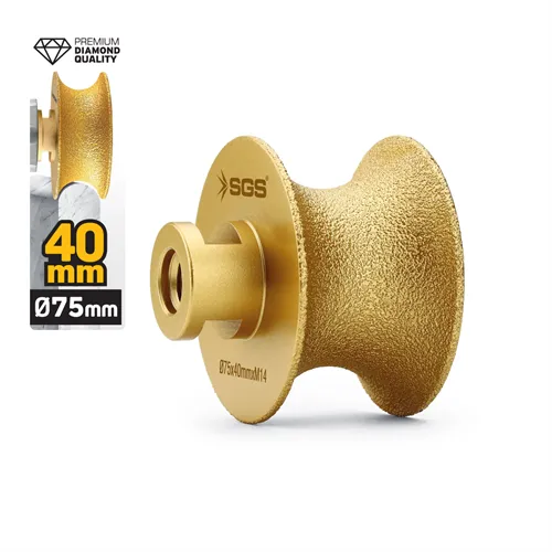 M14-75x40 MM VAKUM ELMAS TAŞLAMA DİSKİ TAM PROFİL