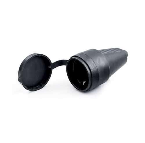 MONOFAZE KAUÇUK DİŞİ FİŞ (1*16A
