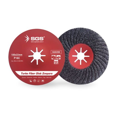 TURBO FİBER DİSK ZIMPARA (180MM