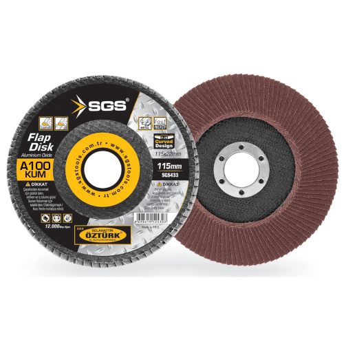 FLAP DİSK 115MM AO 100KUM