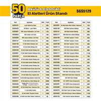 PROFESYONEL ELEKTRİKLİ EL ALETLERİ STANDI SETİ 2