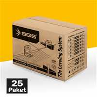 DERZ SEVİYE TESPİT KLİPS TAKOZU  (PK/100 ADET) SİYAH 3