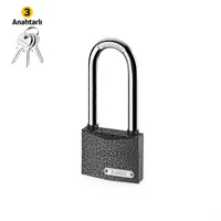 Padlock / Grey Painted /Long Shackle 38MM 1