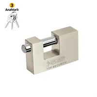 ASMA KİLİT KAYAR MİLLİ SATEN KAPLAMA 80MM 1