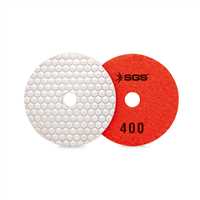 ELMAS POLİSAJ PEDİ 100 MM 400 KUM KURU-DRY 1