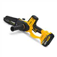 X-TECH Cordless Chainsaw Set 200mm 20V 4.0Ah 
1 Battery 1 Charger 2