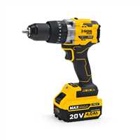 AKÜLÜ DARBELİ MATKAP SETİ 20 VOLT 130 Nm Tork 2*4.0Ah (KÖMÜRSÜZ MOTOR) 2