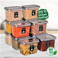 SAKLAMA KABI DİKDÖRTGEN 1200 ML 1