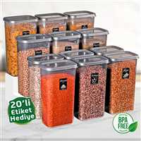 SAKLAMA KABI DİKDÖRTGEN 3200 ML 1