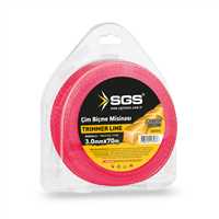 TIRPAN MİSİNASI 3.0 MM 70 MT BURGULU (PEMBE) 1