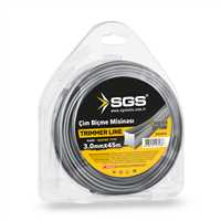 TIRPAN MİSİNASI 3.0 MM 45 MT KARE (GRİ) 1