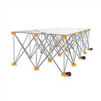 FOLDING WORKBENCH ALUMINUM 240*120*85 CM 2