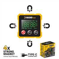 DIGITAL ANGLE LEVEL BOX MAGNETIC 3