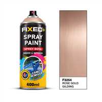 SPREY BOYA AKRİLİK - ROSE ALTIN YALDIZ EFEKT 320 GR 400 ML 1