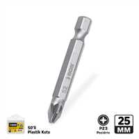 POZİDRİV UÇLU BİTS S2 PZ3*25mm Sand-Pro Series 1