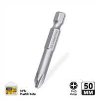 Phillips Screwdriver Bits Turned S2 PH0*50mm 1