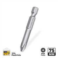 YILDIZ UÇLU BİTS TORNALI S2 PH2*75mm Sand-Pro Series 1