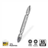 Double Screwdriver Bits PH2/PZ2*65mm 1