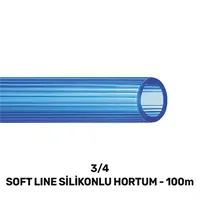 3/4 SOFTLINE SİLİKONLU HORTUM 100 MT 1