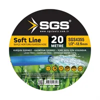 1/2 SOFTLINE SİLİKONLU HORTUM 20 MT 2