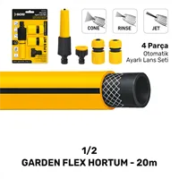 1/2 GARDENFLEX HORTUM 20 MT 4 PCS LANS SETLİ 2
