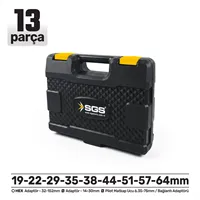 Bi-Metal Hole Saw Set 13  Pcs			 2