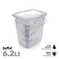 SAKLAMA KABI DİKDÖRTGEN 6200 ML (DETERJANLIK) 1