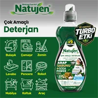 NATUJEN ÇOK AMAÇLI DETERJAN ARAP SABUNU SODA 1500 ML 3