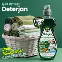 NATUJEN ÇOK AMAÇLI DETERJAN ARAP SABUNU SODA 1500 ML 4