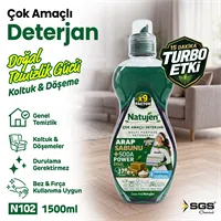 NATUJEN ÇOK AMAÇLI DETERJAN ARAP SABUNU SODA 1500 ML 9