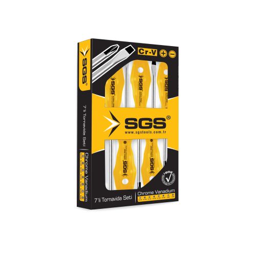 Screwdriver Yellow Series Set 7 Pcs. 2