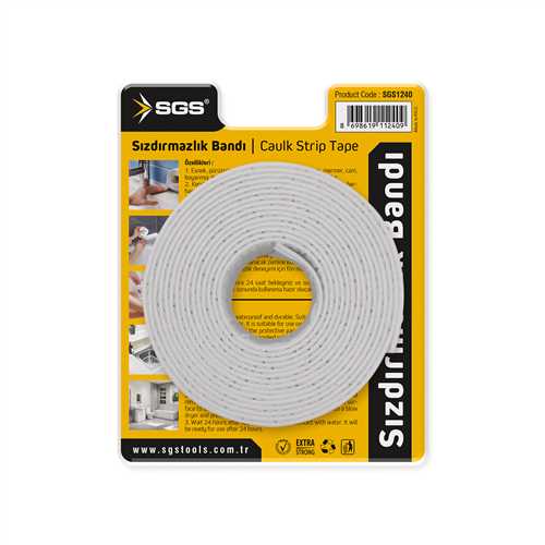 Caulk Strip Tape 38mmx3,35 mt 1