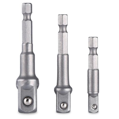 LOKMA ADAPTÖRÜ 3 LÜ SET 1/2-1/4-3/8 (HEX PLUS) 1