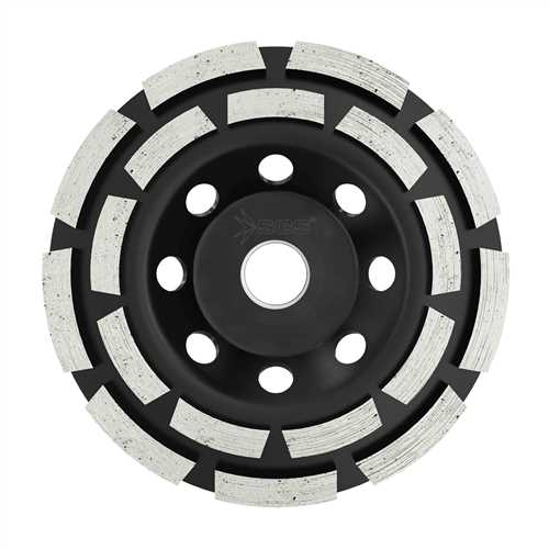 ÇİFT SIRA ELMAS BETON TAŞLAMA DİSKİ  125 MM 1