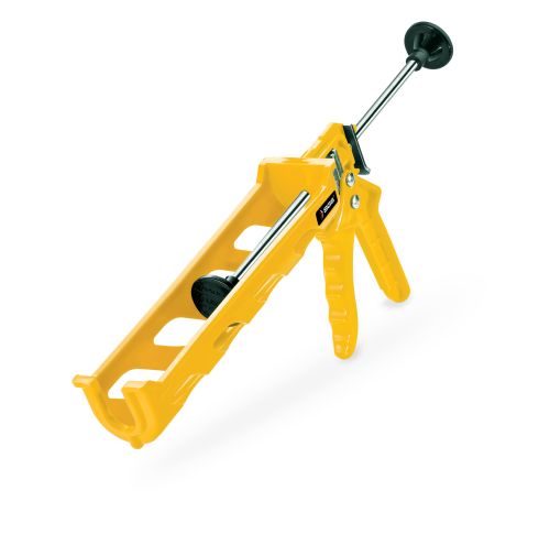 SİLİKON TABANCASI PLASTİK (SARI) 1