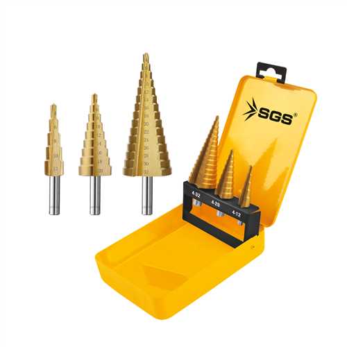 HSS KADEMELİ MATKAP UCU SETİ 4-12/4-20/4-32 MM 1