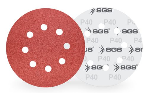 Velcro Sander Disc 6 Hole 150 mm P100 Aliminium Oxide 1