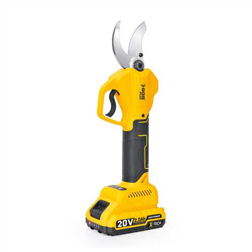 X-TECH Brushless Pruning Shears Set 20V 2.0Ah 
2 Battery 1 Charger 5