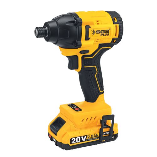 X-TECH Brushless Impact Driver Set 20V 2.0Ah 
2 Battery 1 Charger 3