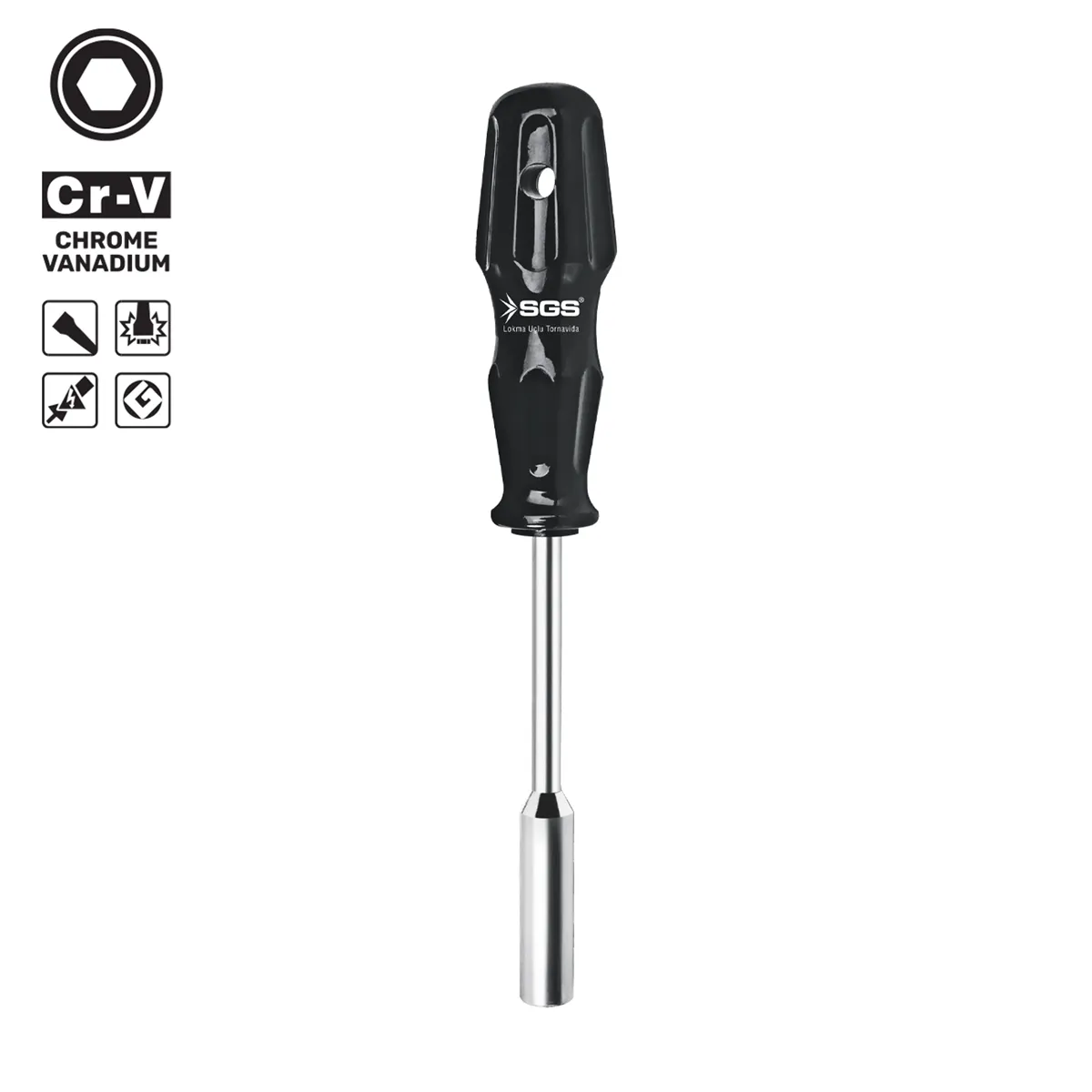 LOKMA TORNAVİDA UZUN (6 mm) (BLACK SERİES) 1