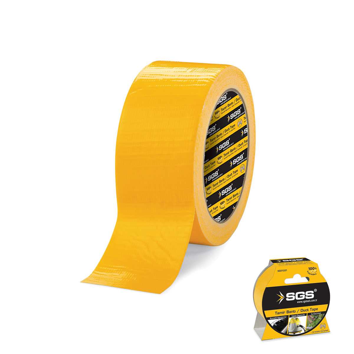 Duct Tape 48MM*10M Yellow 1