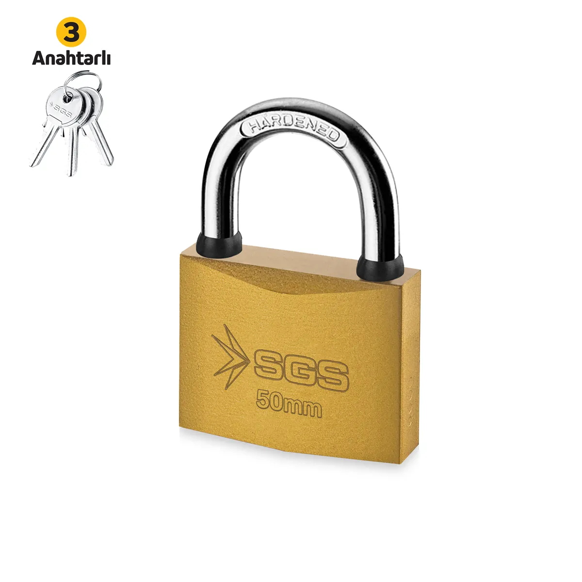 Padlock / Brass Painted 50MM 1