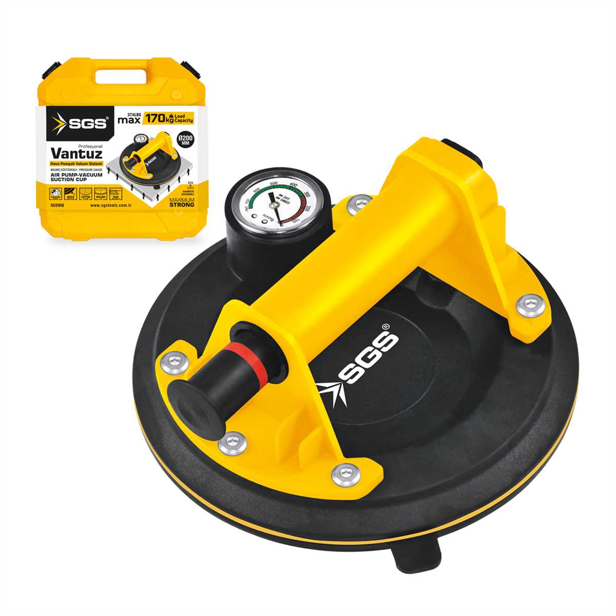 VANTUZ HAVA POMPALI BASINÇ GÖSTERGELİ 1