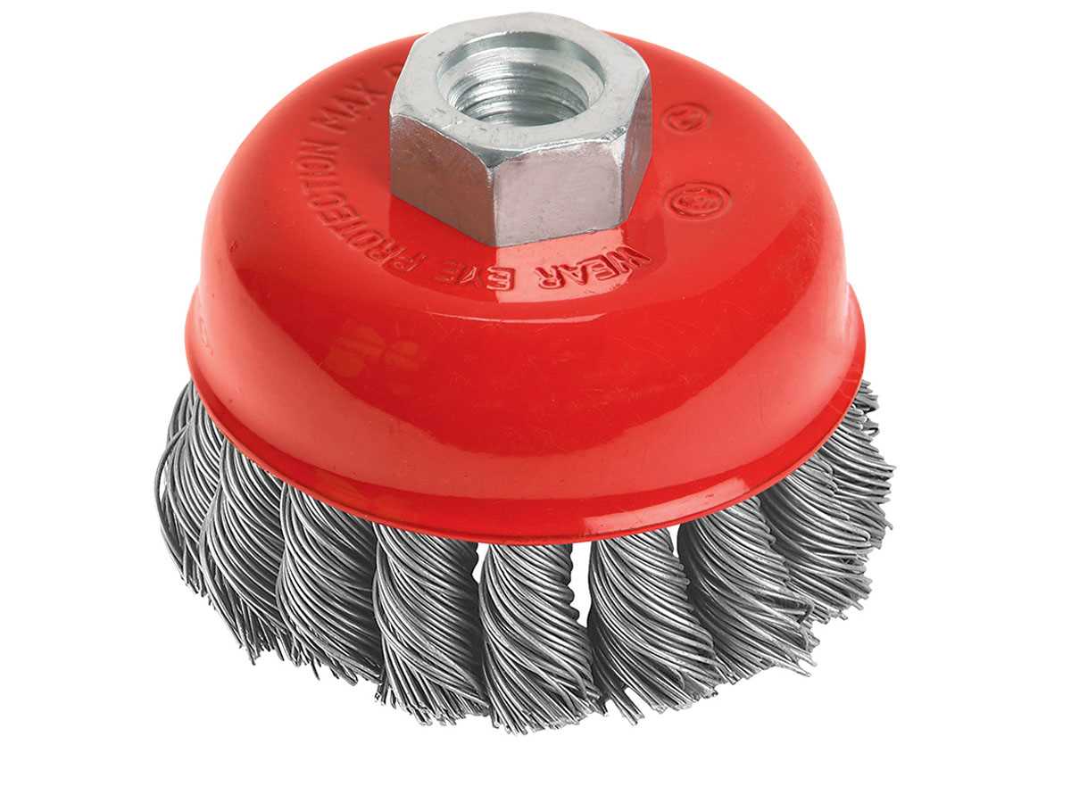 Twist Knot Cup Brush 125 mm			 1
