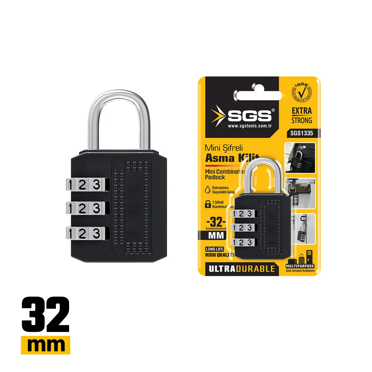 Mini Combination Padlock 1