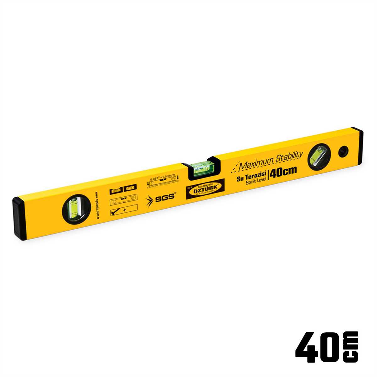 SU TERAZİSİ 40CM (ALÜMİNYUM) 1