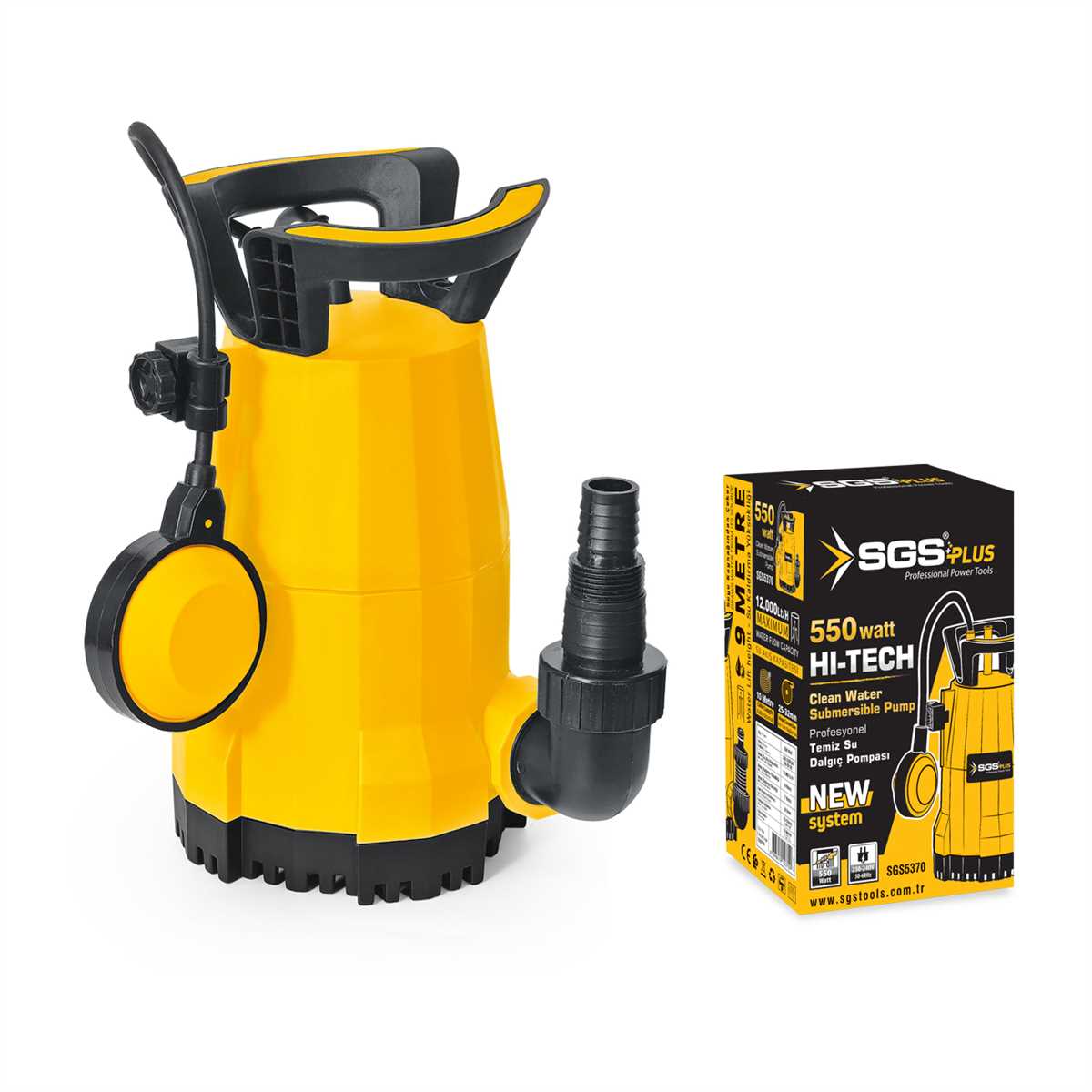 TEMİZ SU DALGIÇ POMPASI 550 WATT 1