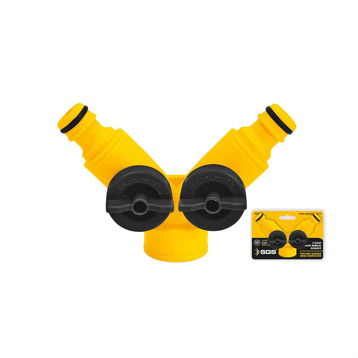 2 ÇIKIŞLI MUSLUK BAĞLANTI ADAPTÖRÜ 1